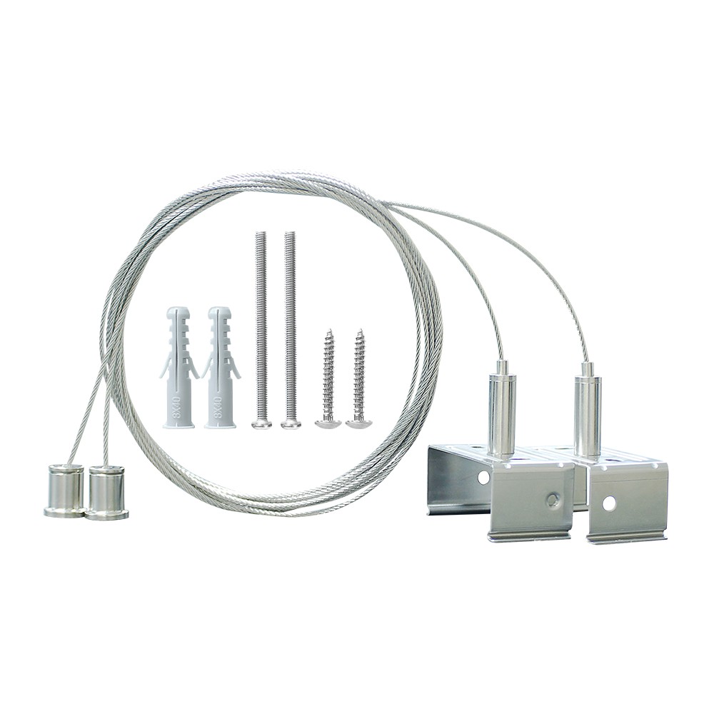 LED Feuchtraumleuchte SHARK-X Seilabhängung 2 Meter Höhenverstellbar LED Feuchtraumleuchte SHARK-X Seilabhängung 2 Meter Höhenverstellbar