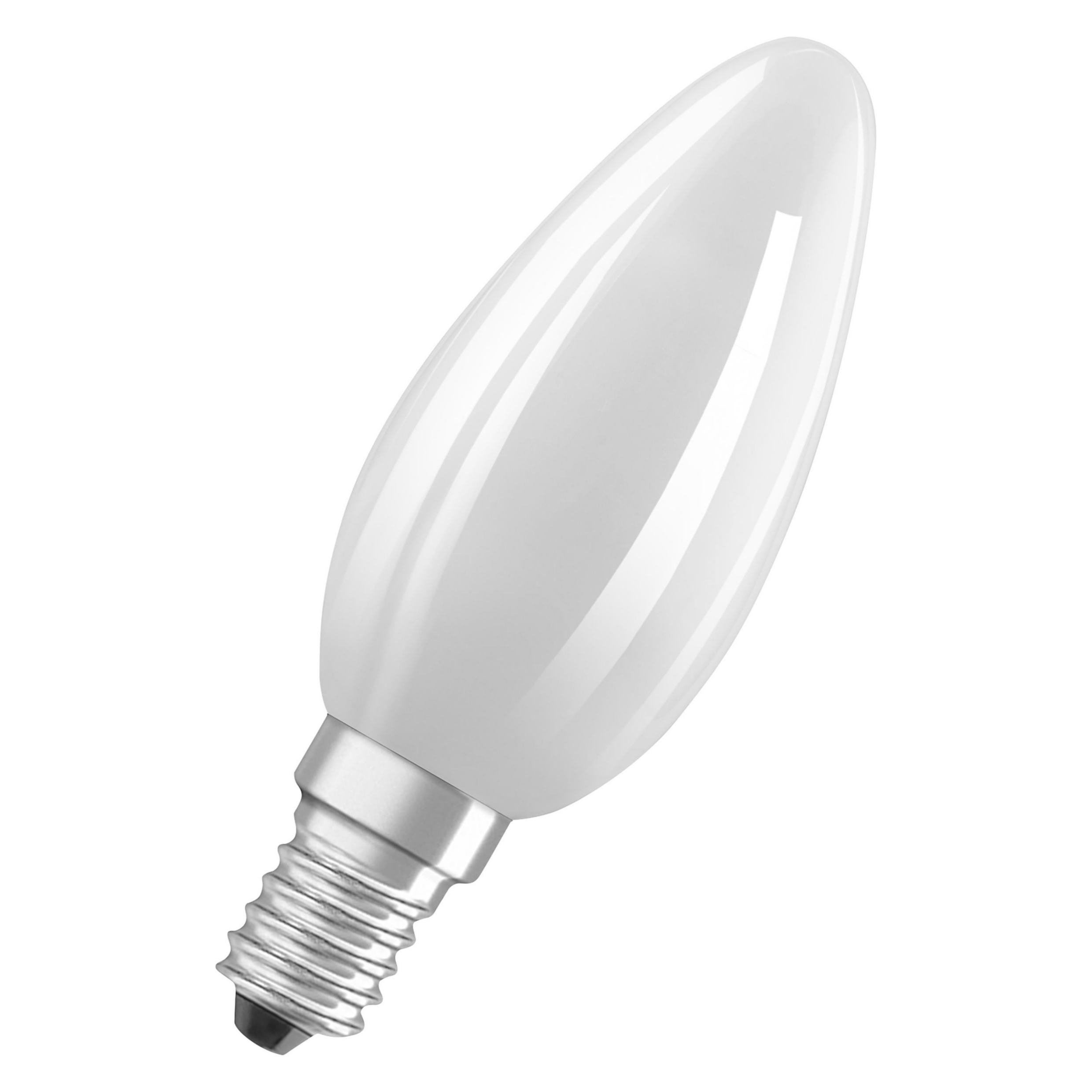Osram Parathom LED Kerzenlampe matt E14 5,5 Watt 827 warmweiß extra