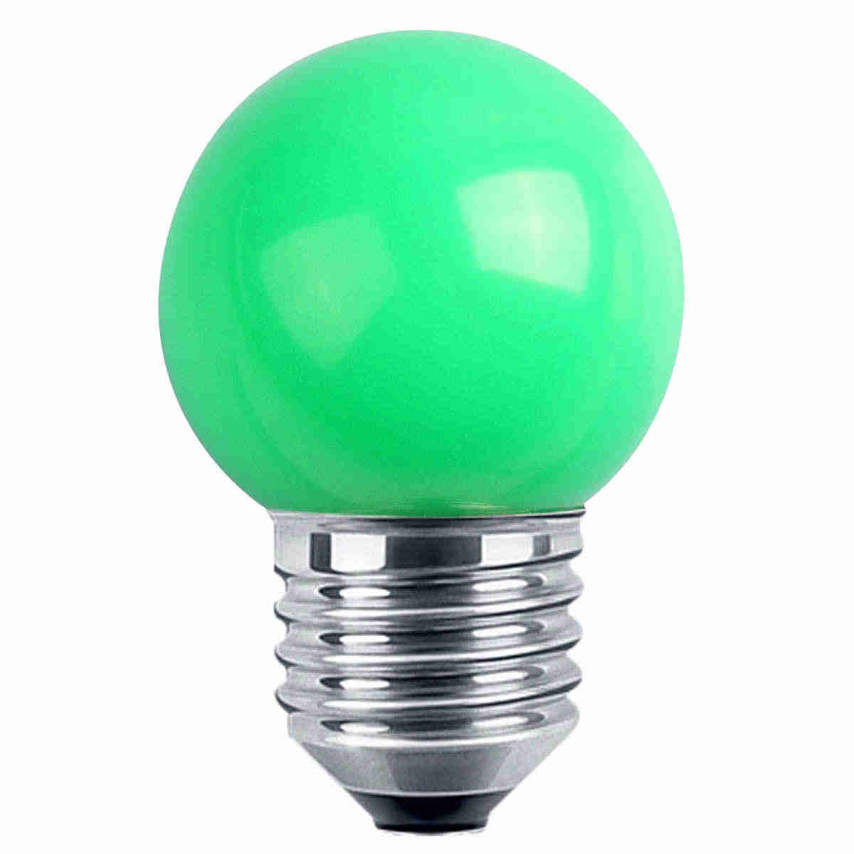 Blulaxa - LED Dekolampe MiniGlobe 1 Watt E27 Grün