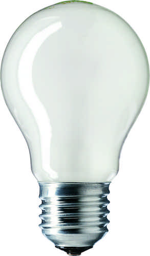 S+H Allgebrauchslampe E27 40 Watt 130V matt 60x105mm