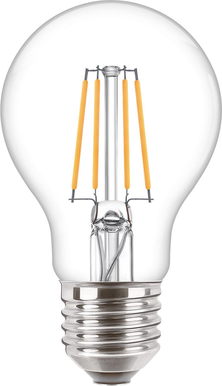 Philips CorePro LEDbulb Filament 4,3 Watt E27 827 2700 Kelvin warmweiss extra A60 klar