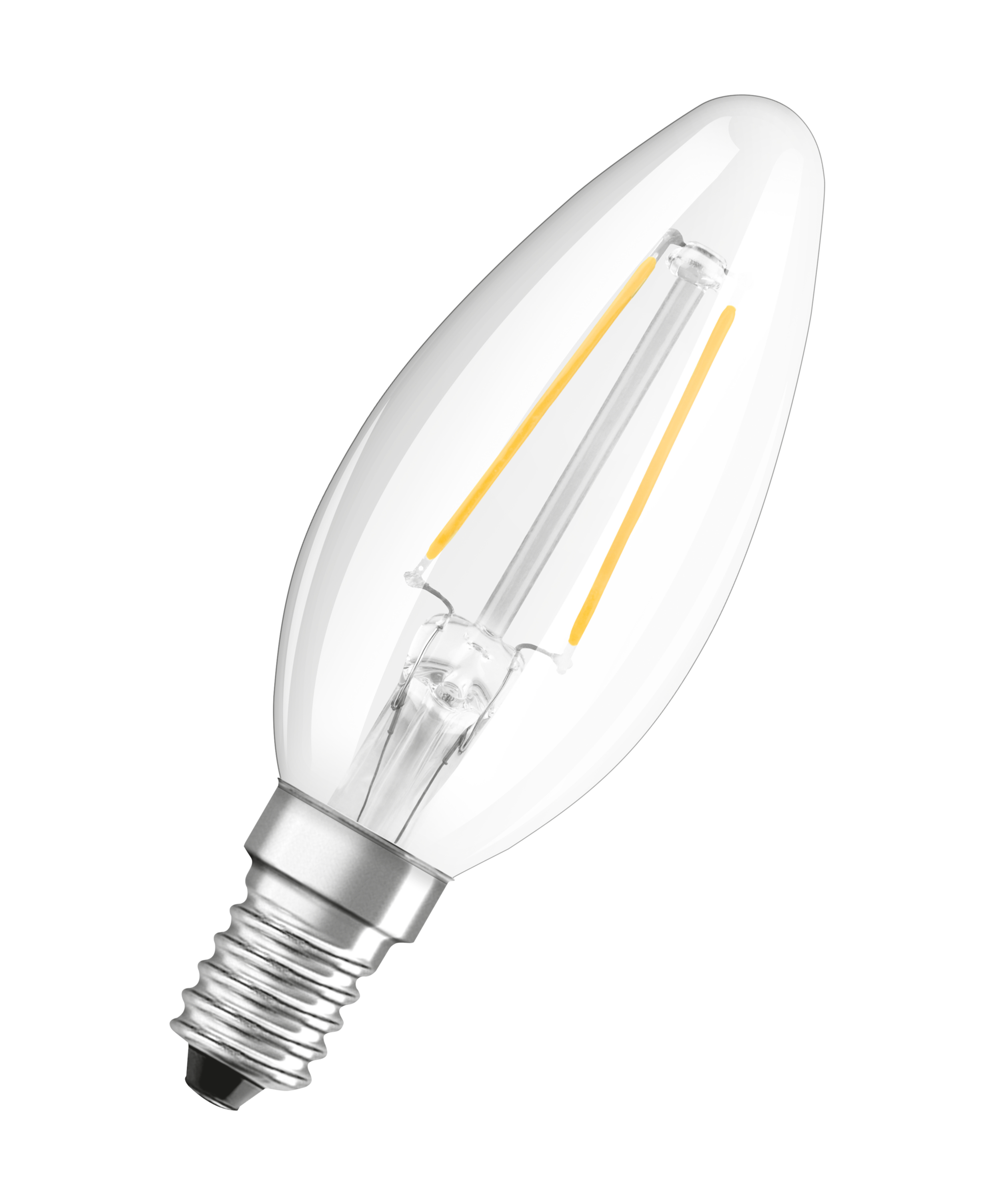 Osram Parathom LED Kerzenlampe klar E14 2,5 Watt 827 warmweiß extra