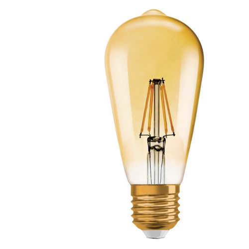LED Lampe ST64 Retro gold Filament 7 Watt E27 2400 Kelvin