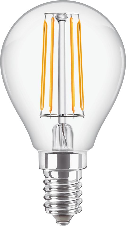 Philips Classic LEDluster Tropfenlampe 6,5 Watt E14 827 2700 Kelvin warmweiß extra P45 klar