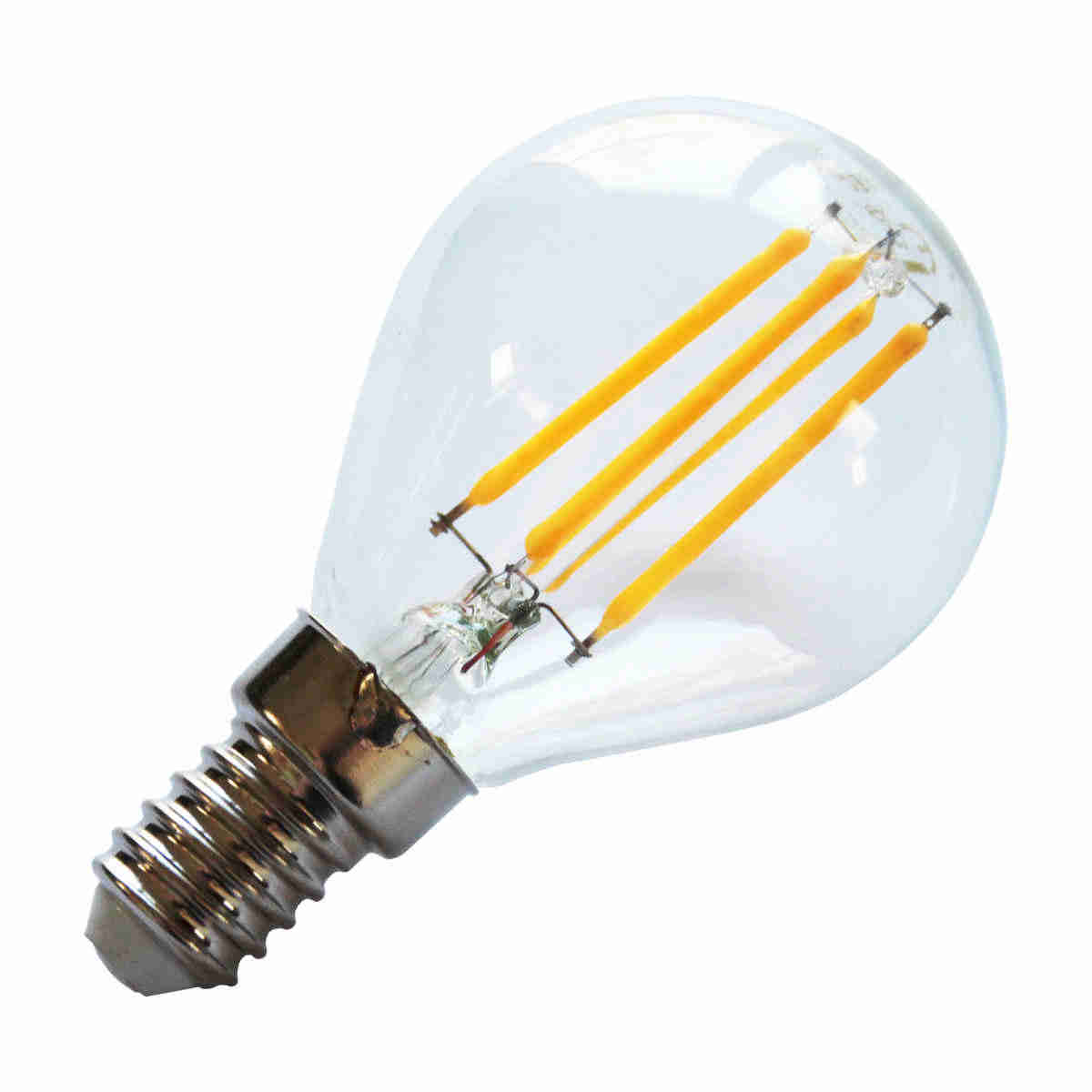 Heitronic LED Tropfenlampe Filament G45 E14 4,5 Watt 420 Lumen 830 3000 Kelvin warmweiß