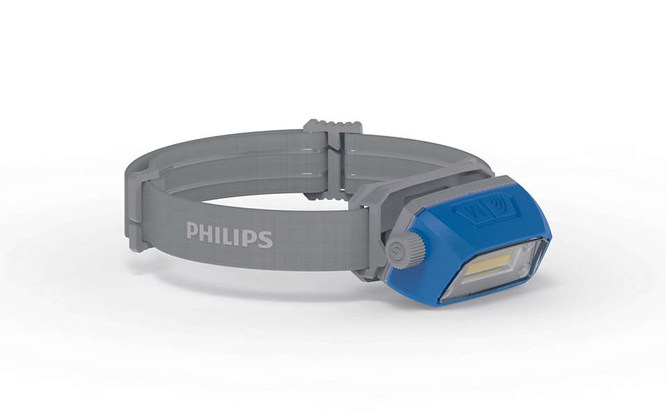Philips - Philips LED Stirnleuchte HL22M mit Bewegungsmelder LPL74X1  3 Watt 6500 Kelvin