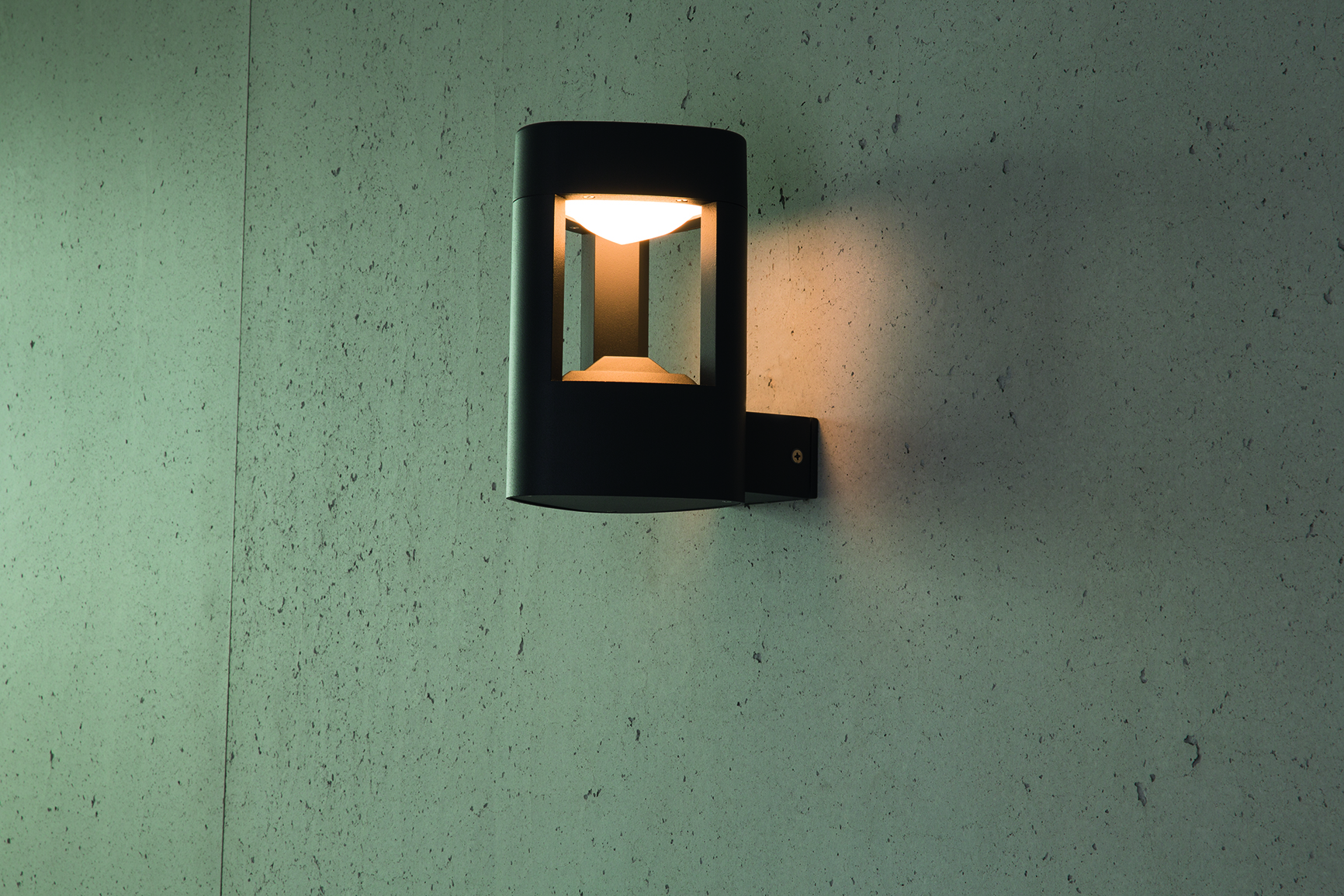HEITRONIC - LED Wandleuchte MARYLAND 6 Watt 230 Volt schwarz