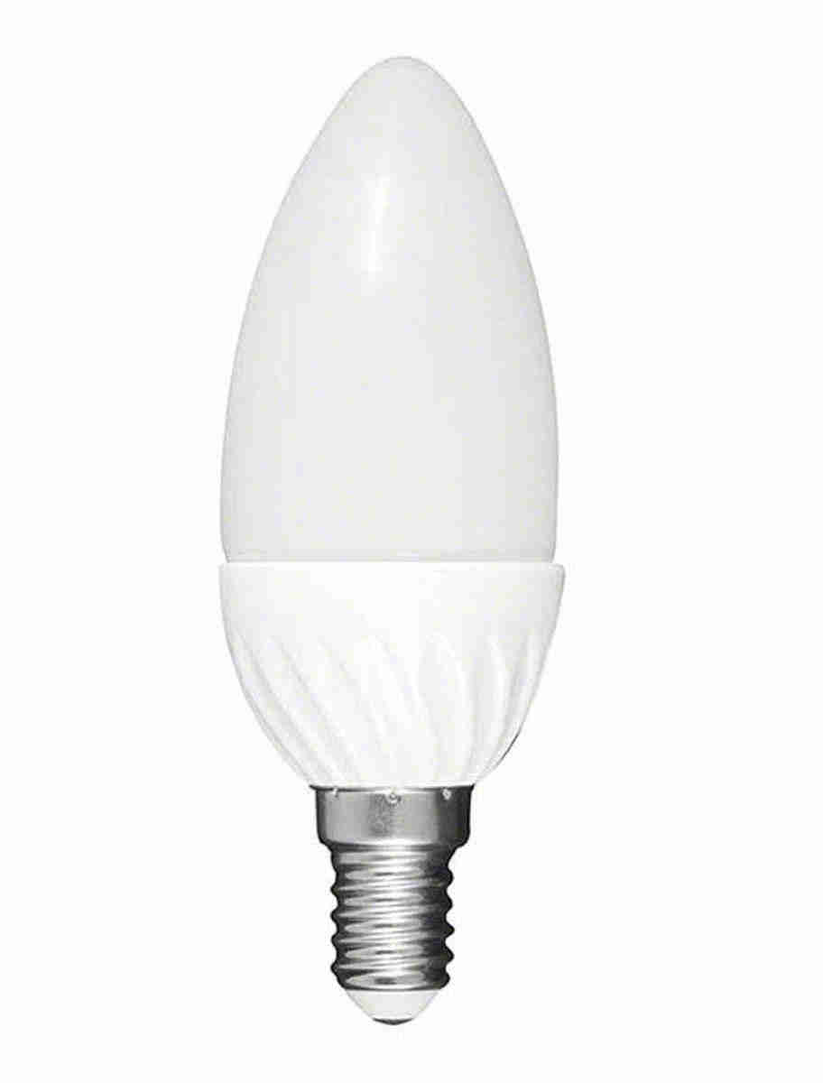 LED Kerzenlampe E14 3 Watt 230 Volt 2700 Kelvin matt - Müller Licht