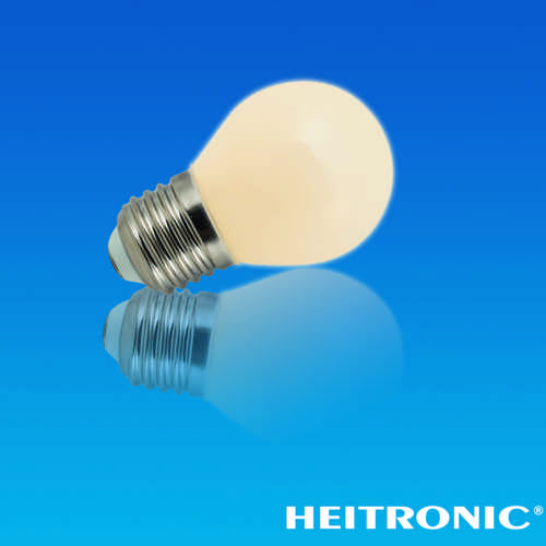 HEITRONIC - LED Leuchtmittel E27 4 Watt warmweiss Tropfenform 2700 Kelvin