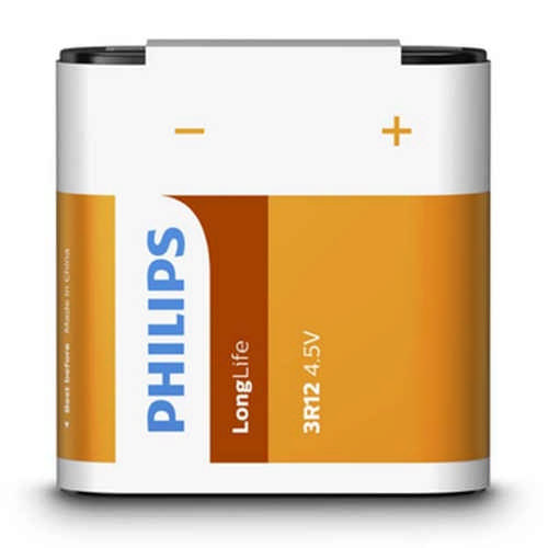 Philips - LONGLIFE Batterie 1er-Bli 3R12 4,5 Volt