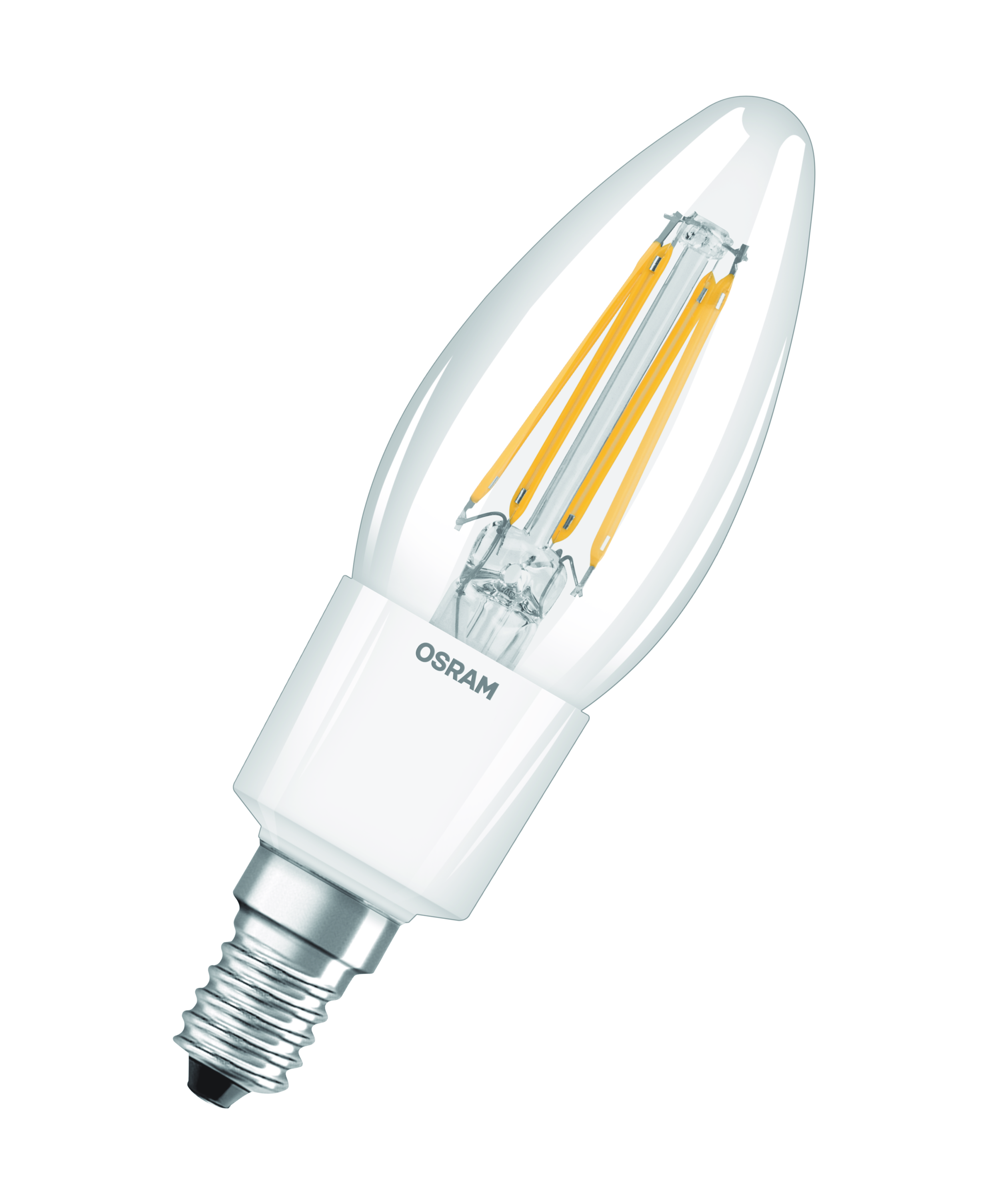 Osram Parathom LED Kerzenlampe klar E14 5,5 Watt 827 warmweiß extra
