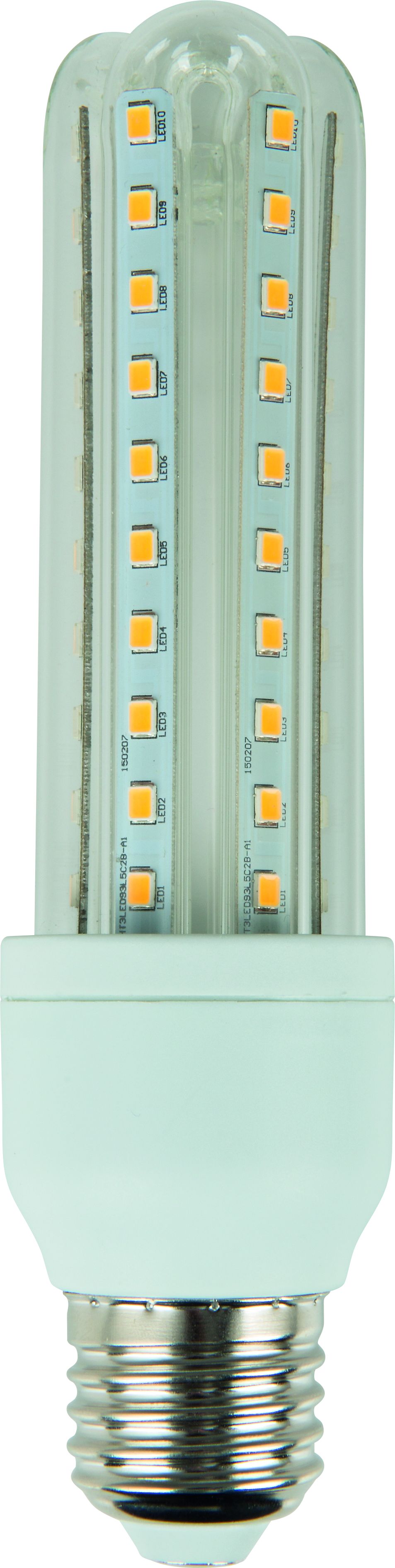 LED Leuchtmittel E27 12 Watt warmweiss 3U-Form 3000 Kelvin