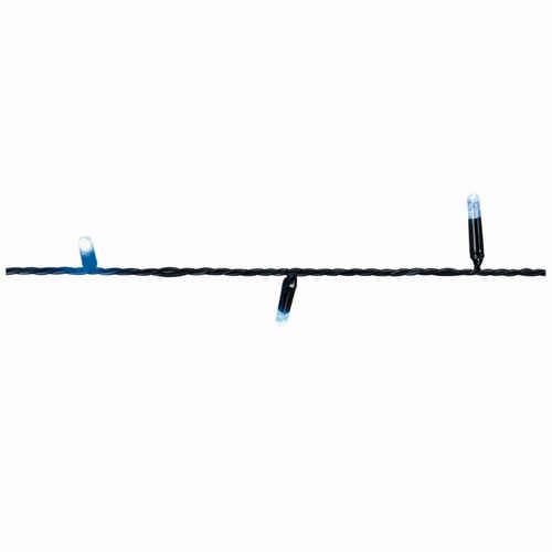 HEITRONIC -LED Lichterkette 5 Mtr blau Outdoor 12 Volt AC mit Heiconnect Stecksystem 