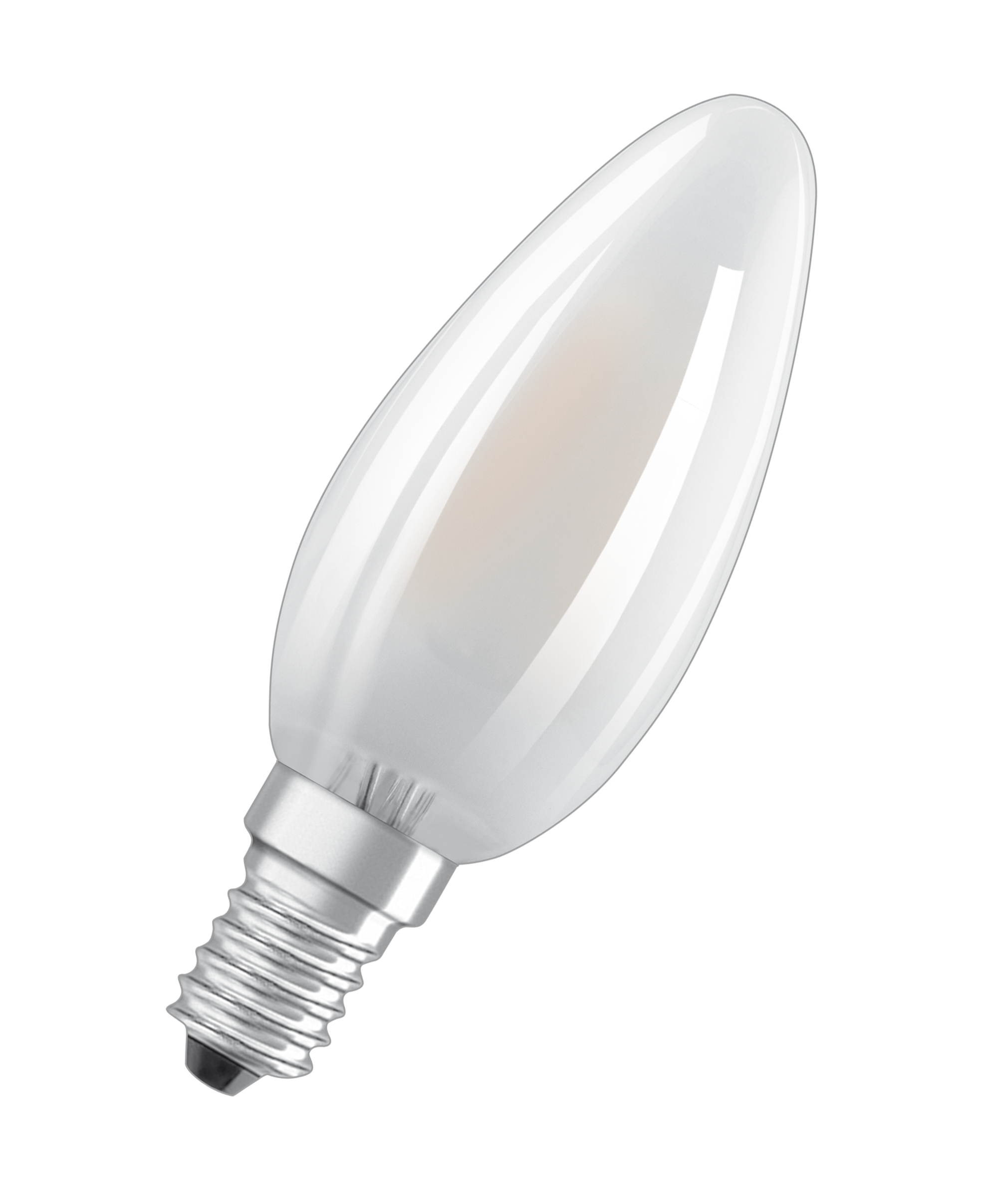 Osram Parathom LED Kerzenlampe matt E14 2,5 Watt 827 warmweiß extra 