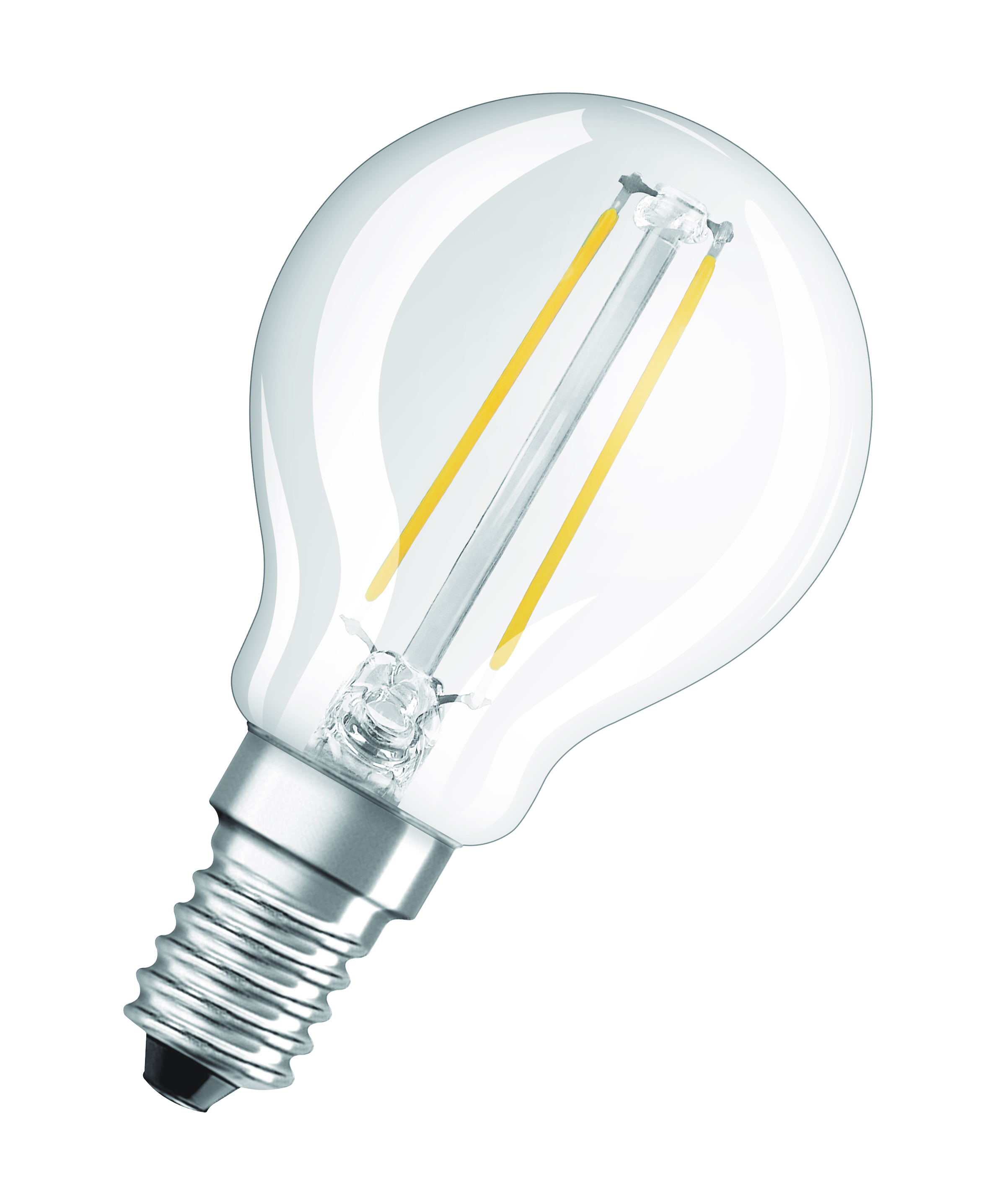 Osram Parathom LED Tropfenlampe klar E14 2,5 Watt 827 warmweiß extra