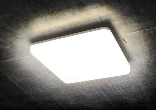 HEITRONIC - LED Wand-/ Deckenleuchte PRONTO eckig 18 Watt Warmweiss 3000 Kelvin